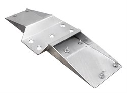 Направляющая для колёс мотоцикла на откидной борт прицепа - фото 5399