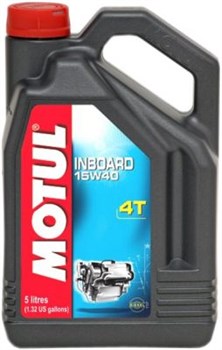 Масло MOTUL INBOARD 4T 15W40 5 литров  106359