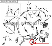 Трос стояночного тормоза 9030-150400