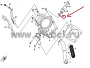 Прокладка натяжителя цепи распредвала 0180-023003